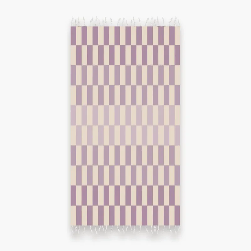 Πετσέτα Θαλάσσης - Παρεό (90x170) Nef-Nef Homeware Storin Mauve