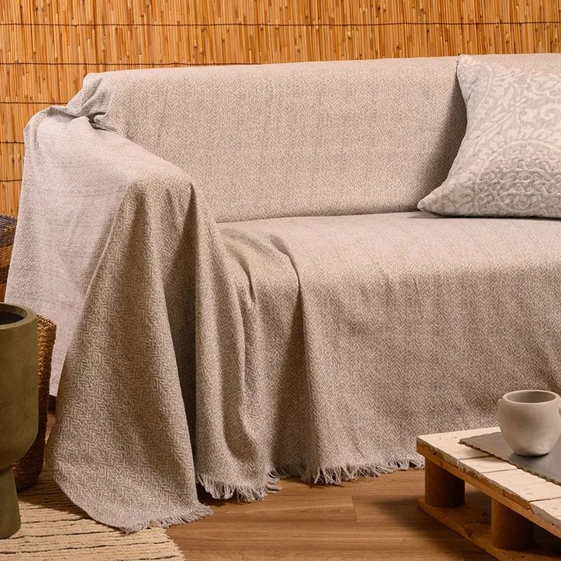 Ριχτάρι Τριθέσιου Καναπέ 180x300 Melinen Ophelia Grey