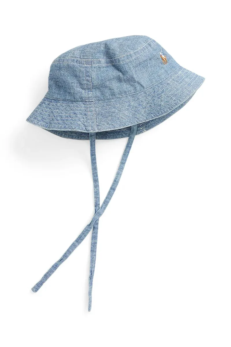 Παιδικό denim καπέλο Polo Ralph Lauren