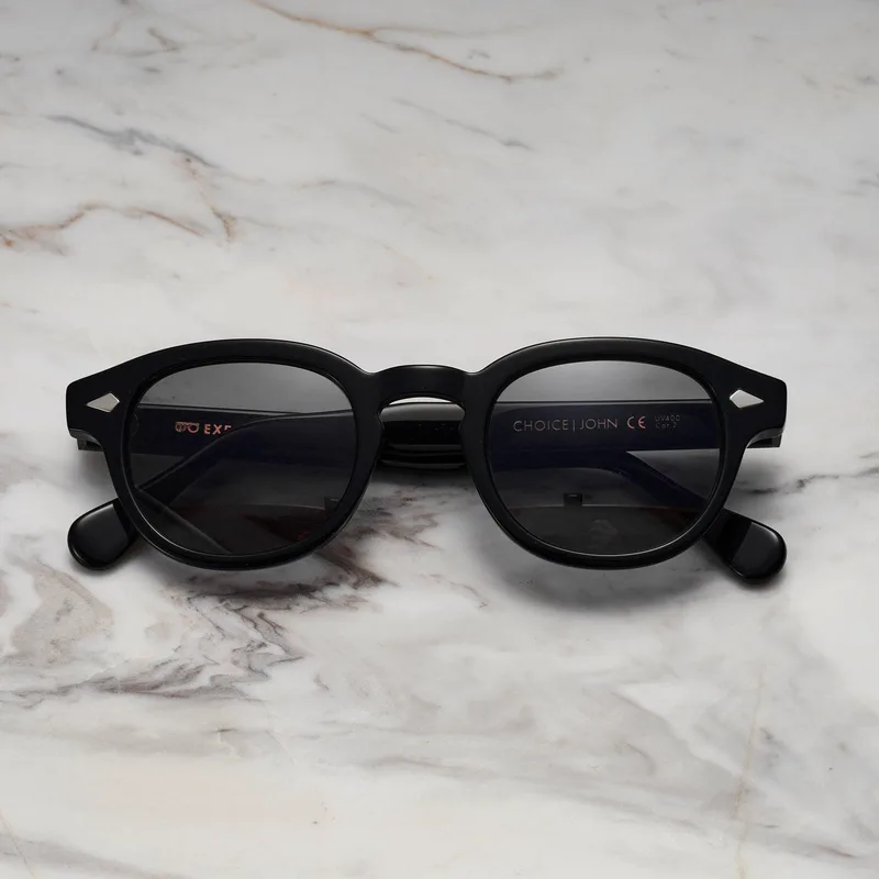 JOHN A16EP1 - JOHN - BLACK - GRAY Sunglasses | Black | Gray Shades | Explicit Poets Sunglasses