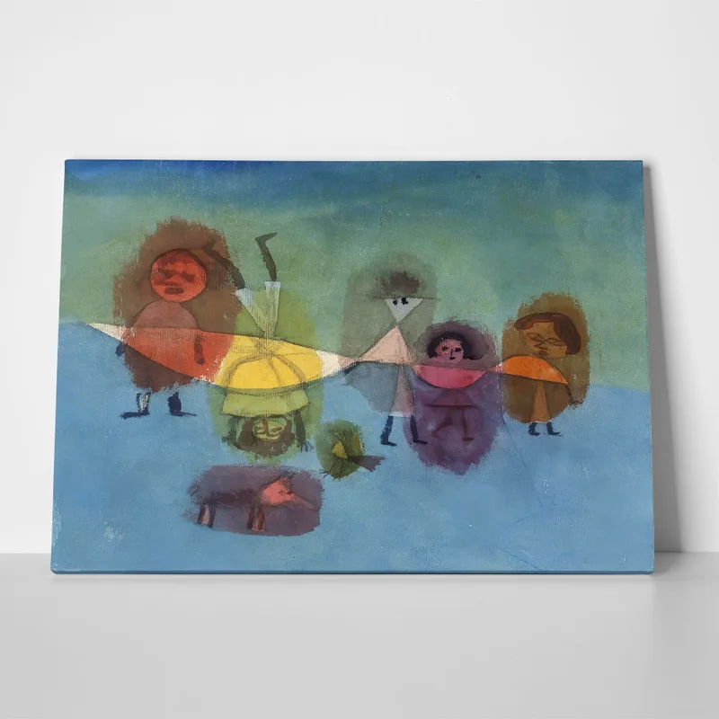 Πινακας σε καμβά PAUL KLEE - SMALL CHILDREN