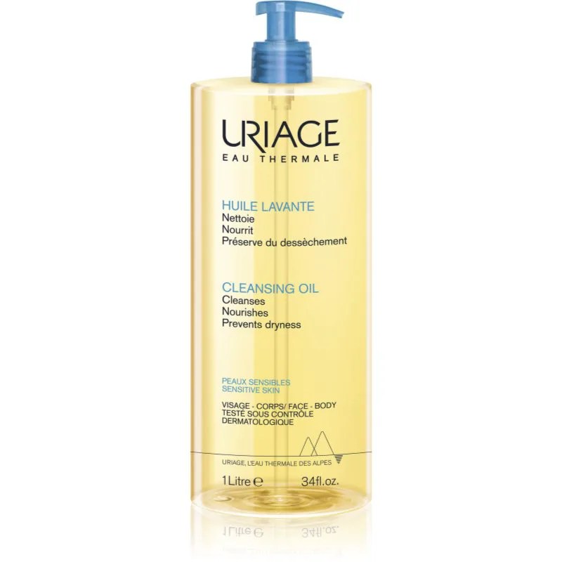 Uriage Hygiène Cleansing Oil λάδι πλυσίματος Για πρόσωπο και σώμα 1000 ml
