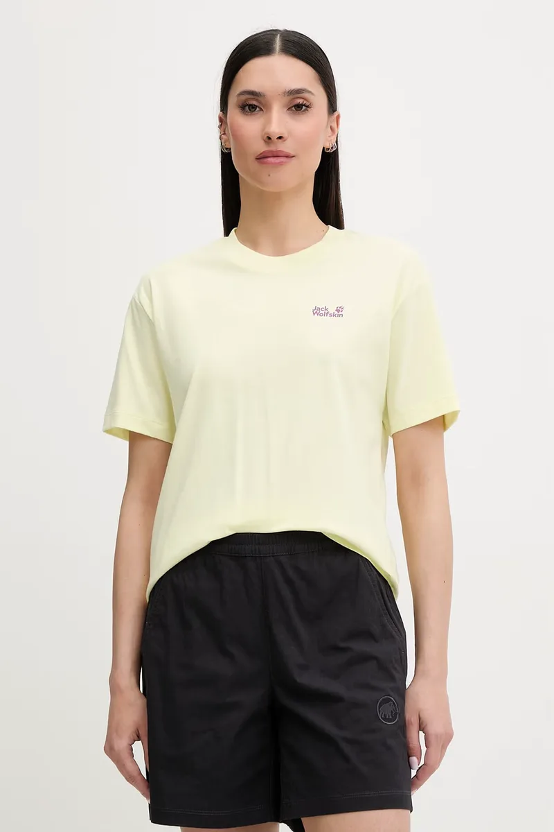 Jack Wolfskin Γυναικείο βαμβακερό t-shirt Celebrate The Paw