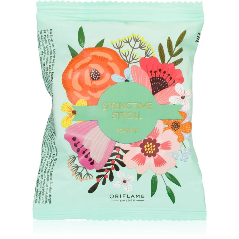 Oriflame Springtime Stroll καθαριστικό στερεό σαπούνι 75 γρ