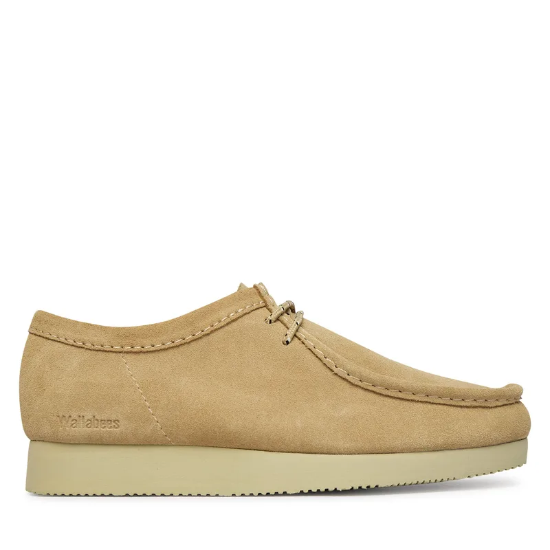 Κλειστά παπούτσια Clarks Wallabee Lite 26327369 Μπεζ