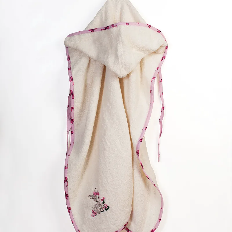 Βρεφική Κάπα (75x85) Dimcol Deer 198 Ecru-Pink