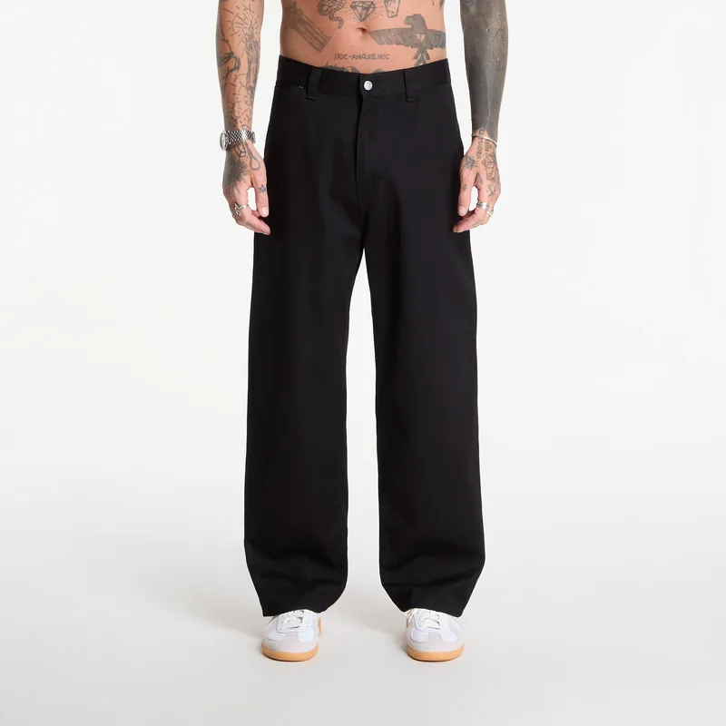 Τζιν Carhartt WIP OG Single Knee Pant Black Rinsed XS
