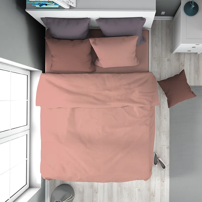 Παπλωματοθήκη Μεμονωμένη Μονή 160X240 Dimcol Solid 503 (160x240)
