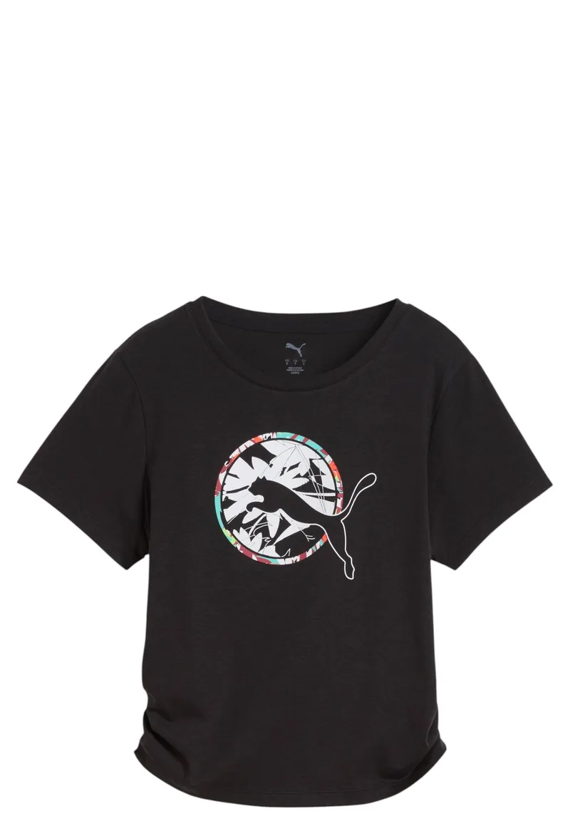 Μπλούζα Κοντομάνικη Puma Tropical Aop Fashion Tee 526868-01 Γυναικείο