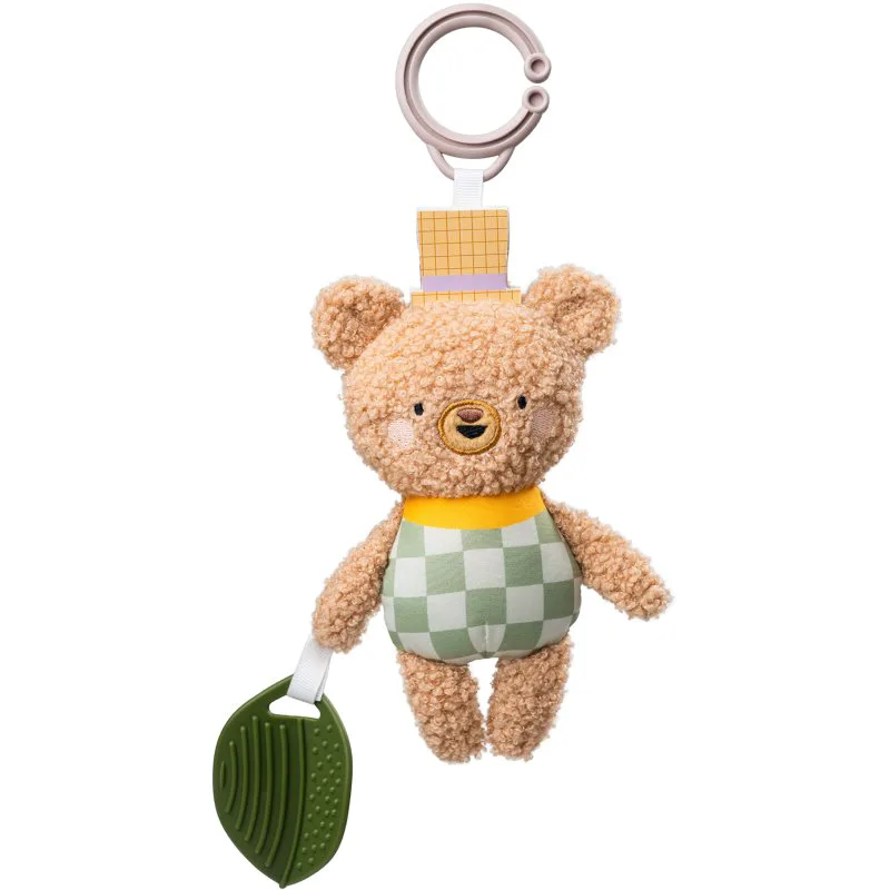 Taf Toys Activity Toy Brendon the Bear κρεμαστό παιχνίδι δραστηριοτήτων με έντονα χρώματα με μασητικό 1 τμχ