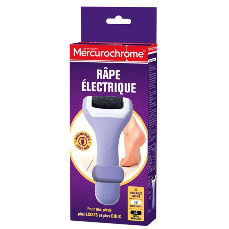 Mercurochrome Electric Grater + 3 Refills