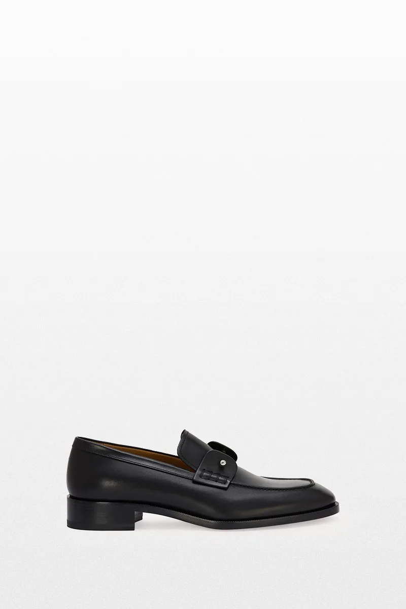 CHRISTIAN LOUBOUTIN Ανδρικό Μαύρο Chambelimoc Flat Loafers