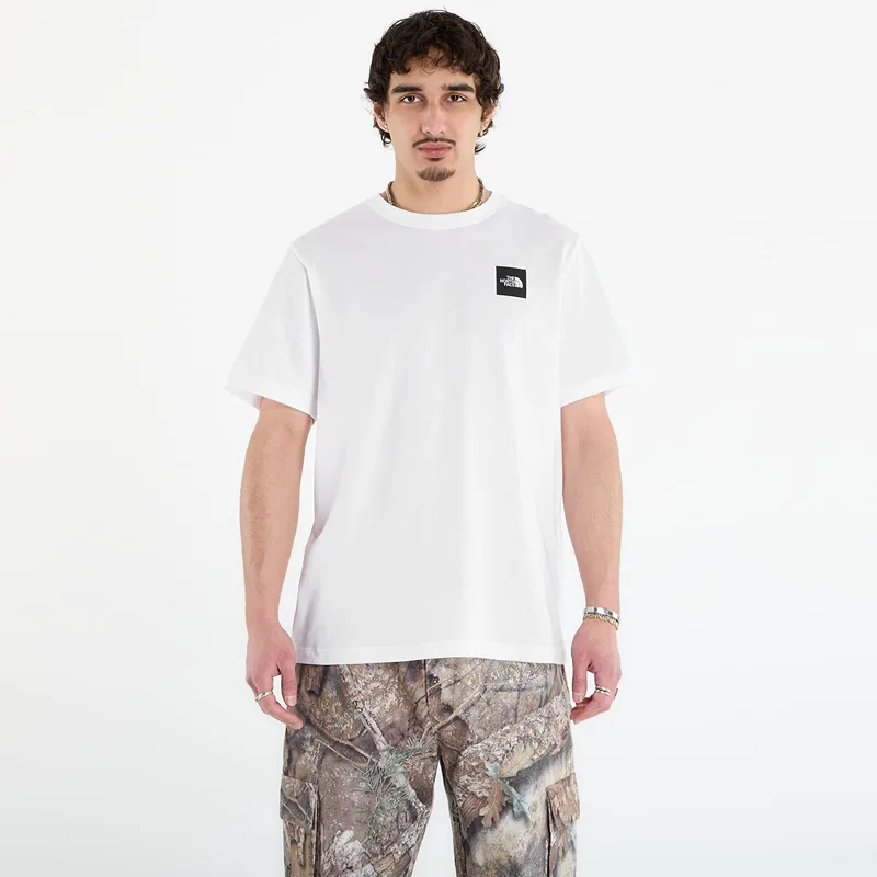 T-shirt The North Face Evolution Box Half Dome Regular Short Sleeve Tee TNF White M