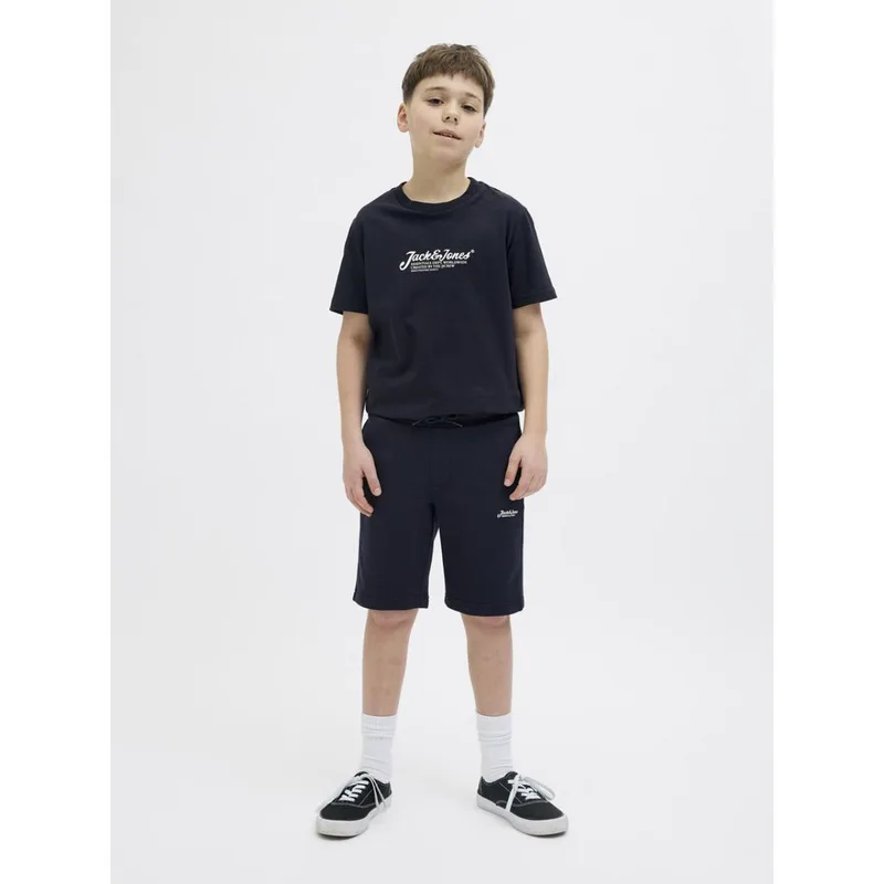 Βερμούδα φούτερ αγόρι JACK & JONES-12270663-Sky Captain