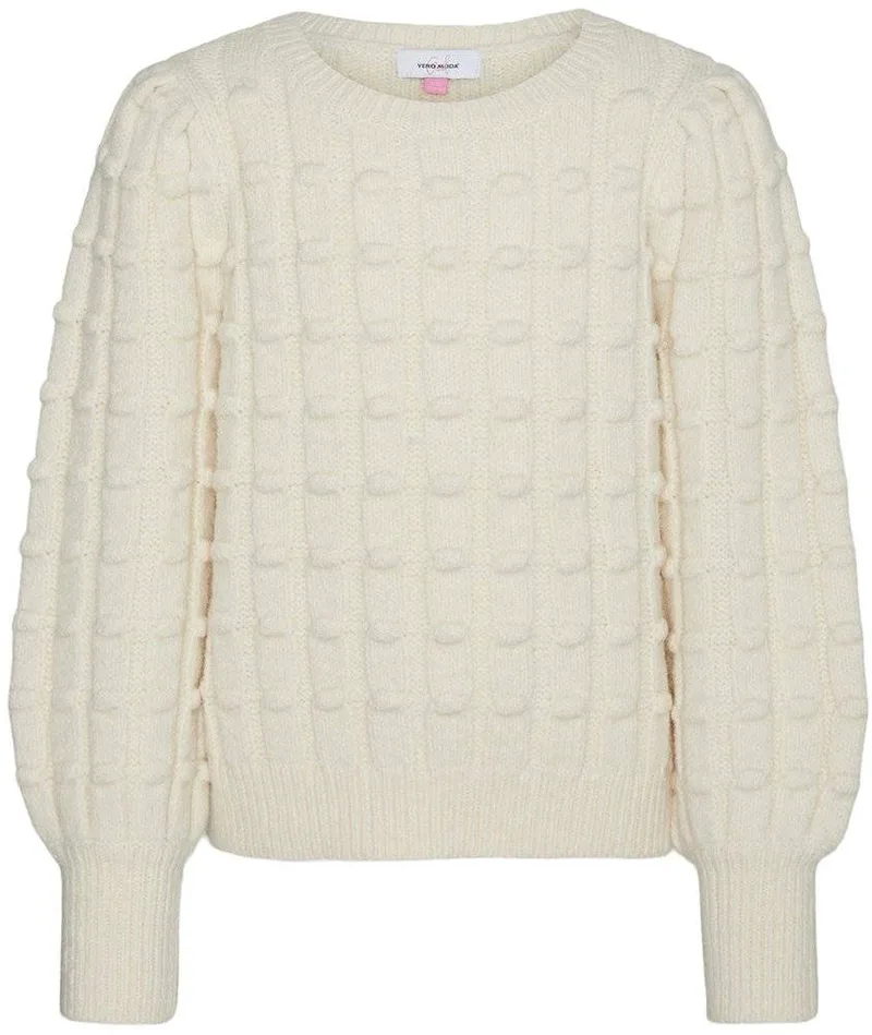 ΠΟΥΛΟΒΕΡ VERO MODA 10294820 VMESTHER ΛΕΥΚΟ (146-152 CM)-(11-12 ΕΤΩΝ)