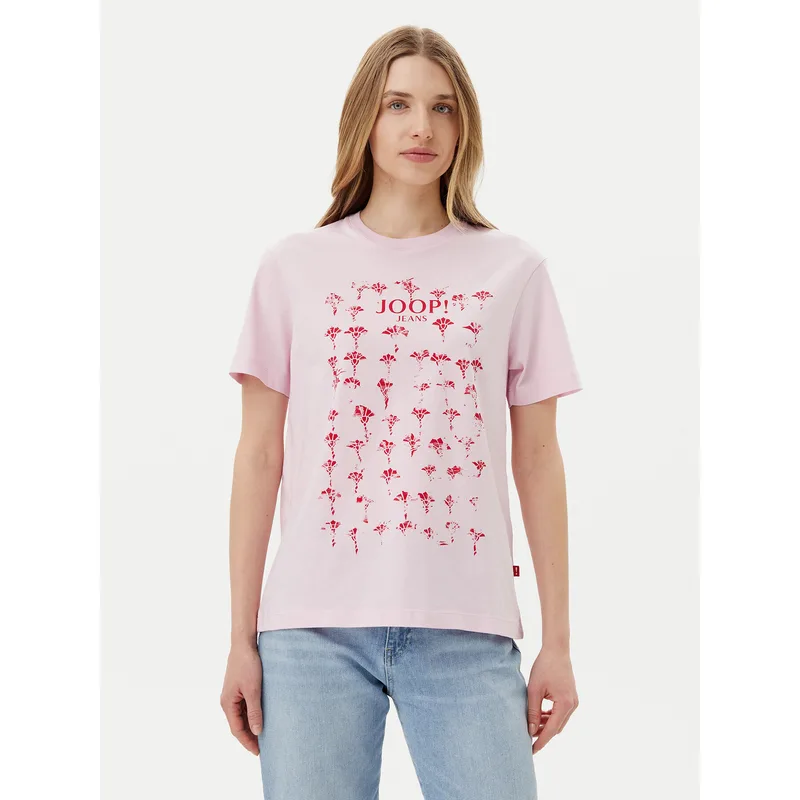 JOOP! Jeans T-Shirt 30046272 Ροζ Regular Fit