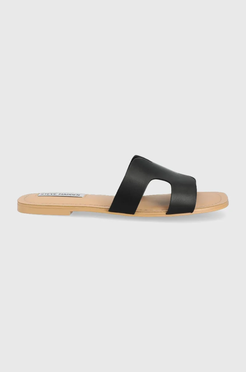 Δερμάτινες παντόφλες Steve Madden