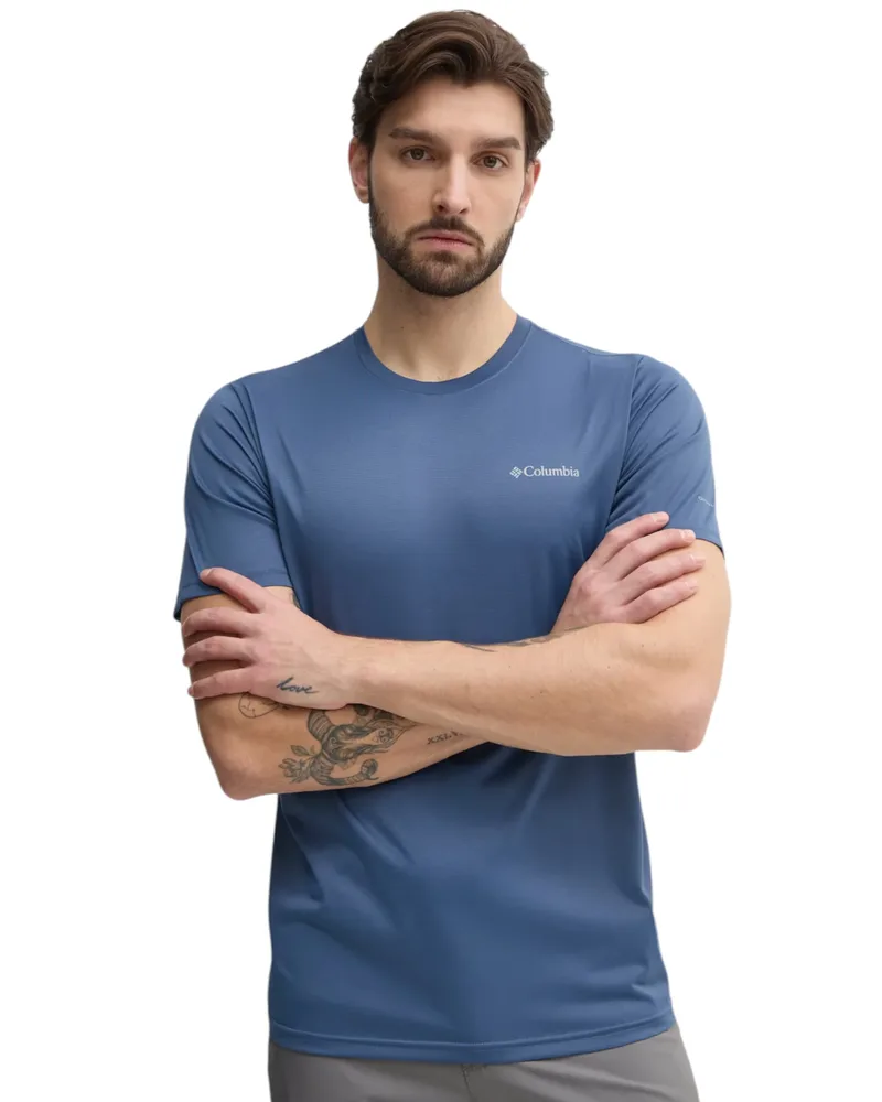 Columbia Ανδρικό T-Shirt Hike™ 1990391-478 Μπλε