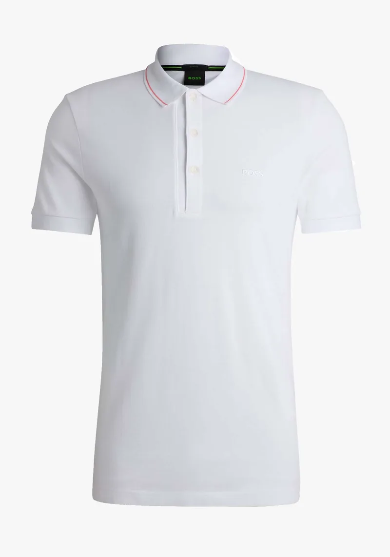 BOSS Κοντομάνικη Polo της σειράς Paule 4 - 50506195 101 Natural