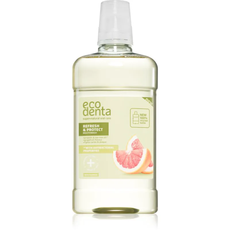 Ecodenta Refresh & Protect Propolis στοματικό διάλυμα με λάδι τειόδεντρου 500 ml