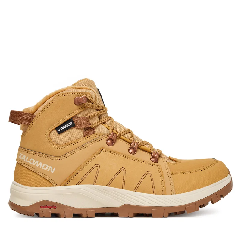 Παπούτσια πεζοπορίας Salomon Outchill Thinsulate™ Climasalomon™ Waterproof L47328200 Καφέ