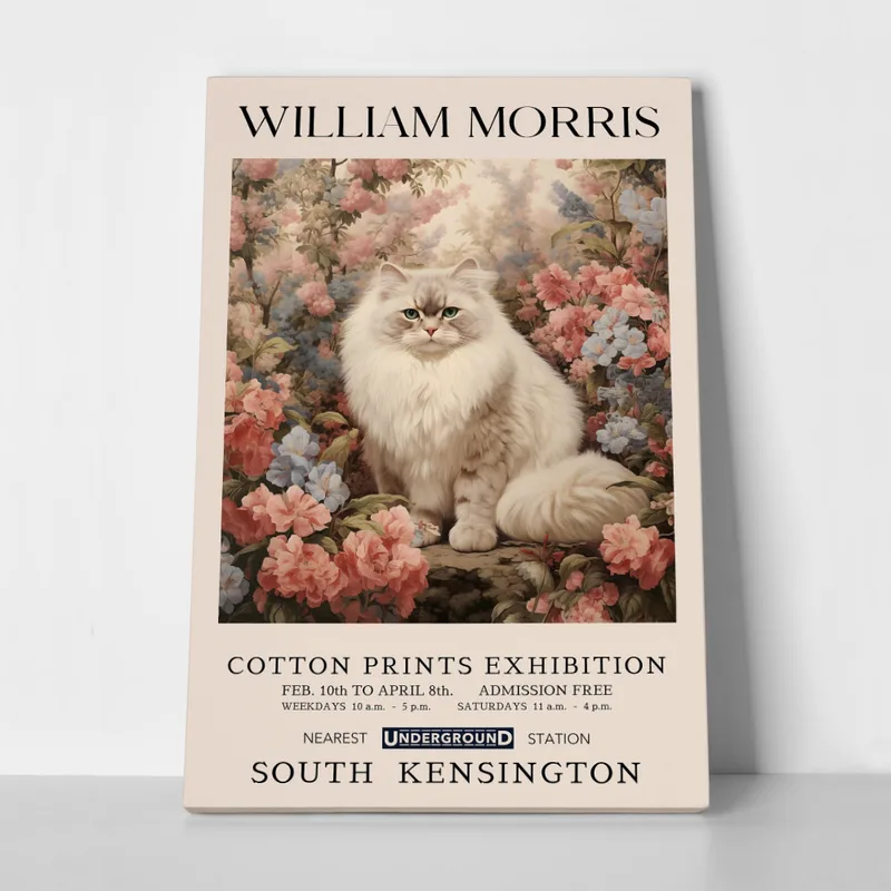 Πινακας σε καμβά WILLIAM MORRIS - CAT 1
