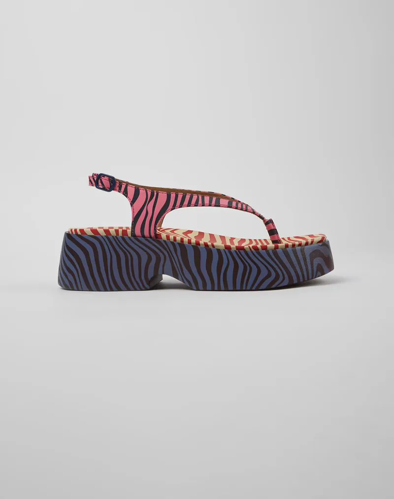 CAMPER Gobi Sandia Wavy Nudo/Tasha Garnet Waves K201859-003-003 Multi