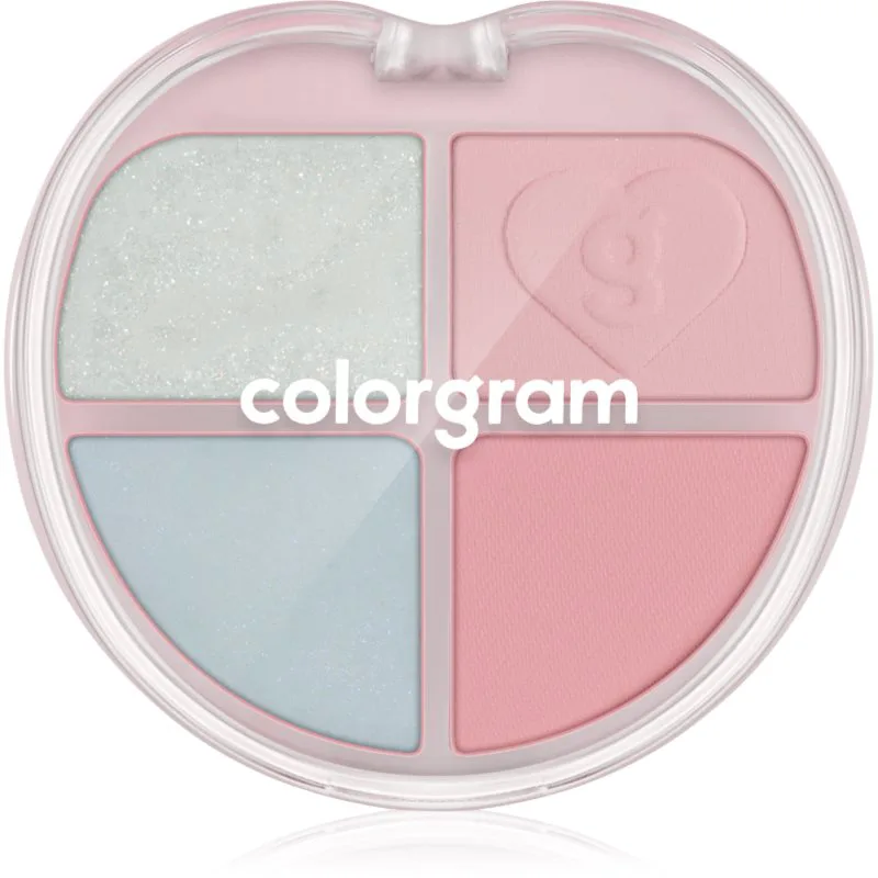 Colorgram Tintin Dory Eyeshadow Palette παλέτα με σκιές ματιών και highlighter απόχρωση 05 Fairy Dory 4 γρ