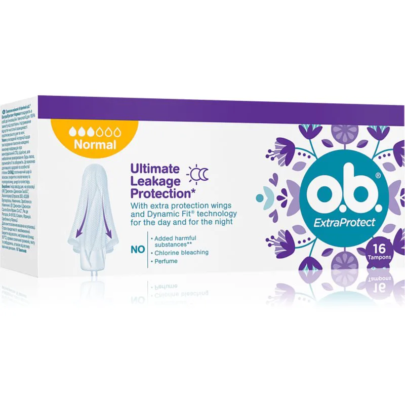 o.b. Extra Protect Normal ταμπόν 16 τμχ