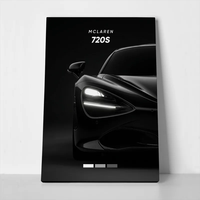 Πινακας σε καμβά MCLAREN 720S