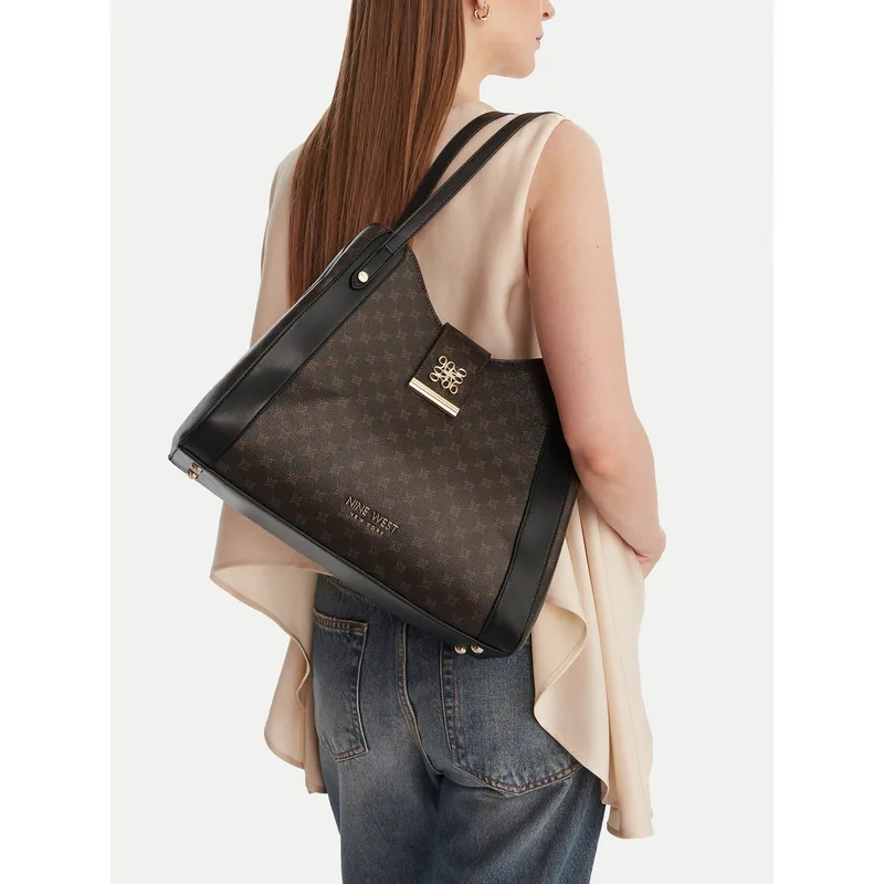 Τσάντα Nine West CEO-Onira-KY252 Καφέ