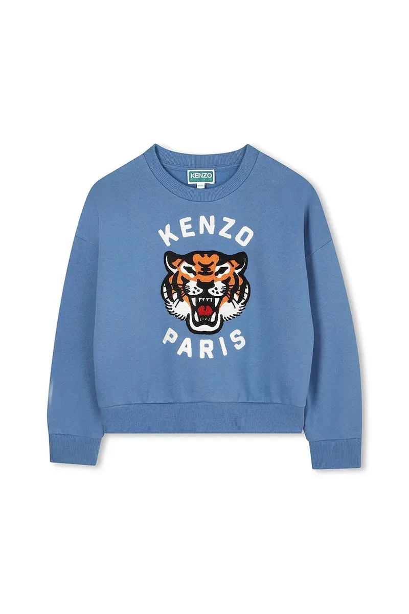 Βαμβακερή μπλούζα μωρού Kenzo Kids