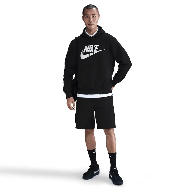 Nike M Nk Club Bb Po Gfx Hoodie (9000232171_6913)