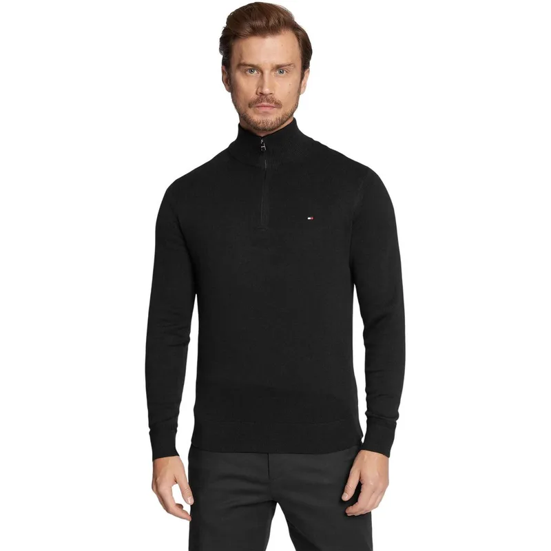 Πουλόβερ Tommy Hilfiger PIMA ORG CTN CASHMER MW0MW28049