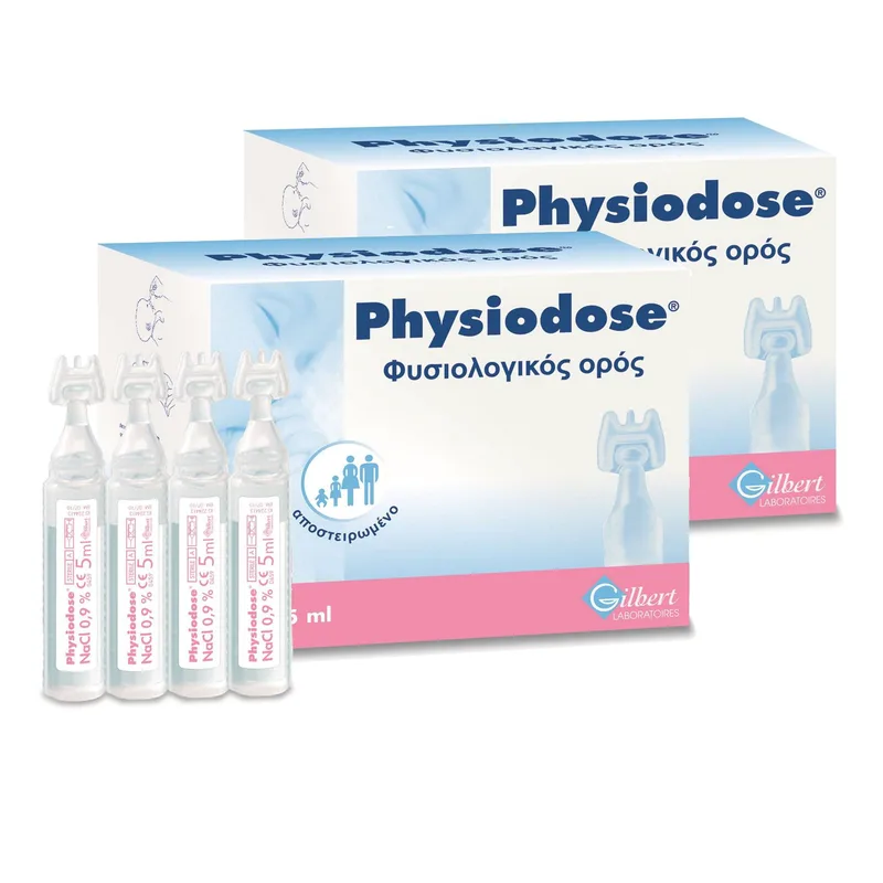 Physiodose Πακέτο Προσφοράς Φυσιολογικός Ορός σε Αμπούλες 2x(30x5ml)