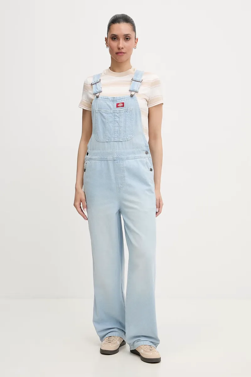 Dickies σαλοπέτα ντένιμ γυναικεία