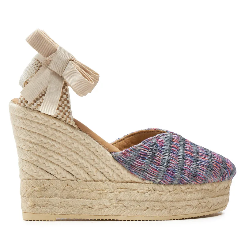 Εσπαντρίγιες Manebi Acapulco Heart-Shaped Wedge Espadrilles G 0.6 WH Ροζ