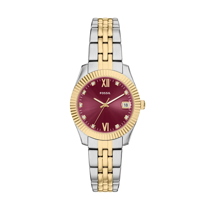 Ρολόι Fossil Scarlette ES5461 Χρυσό