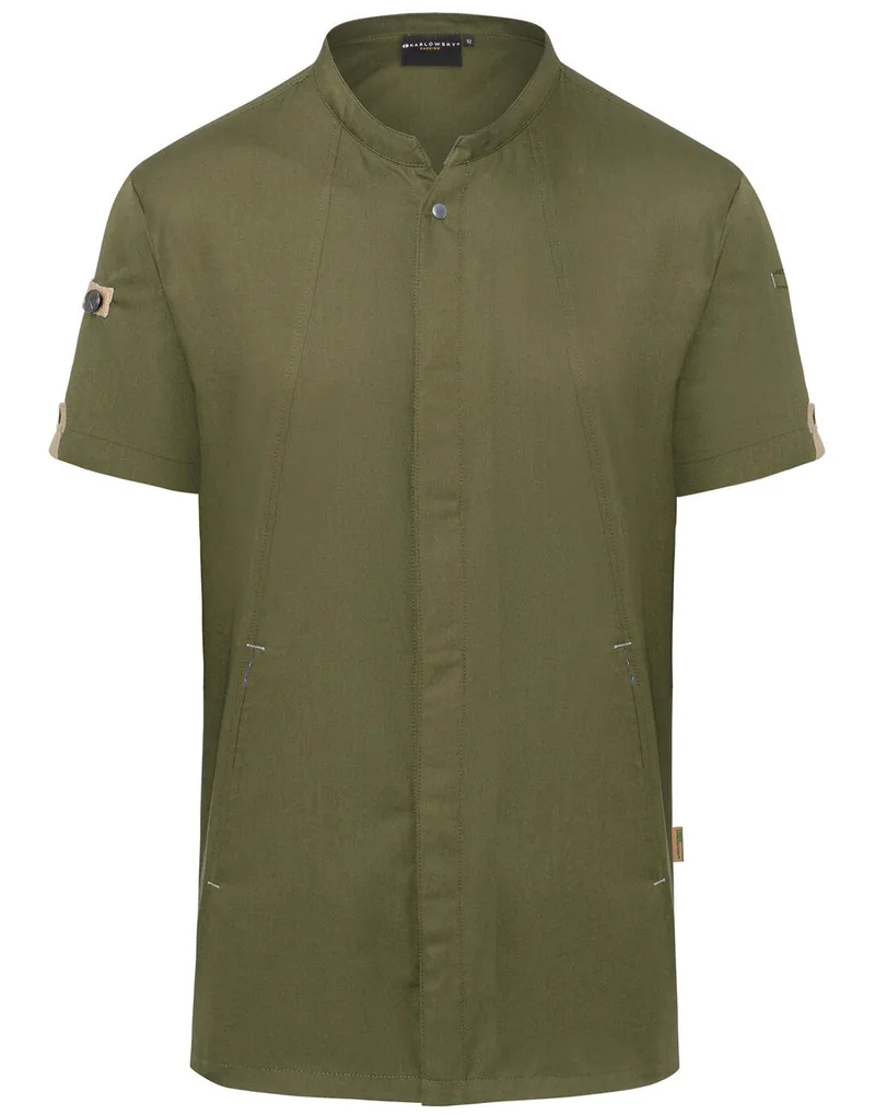Σακάκι Σεφ Κοντό Μανίκι Green-Generation Karlowsky JM 36 Moss Green