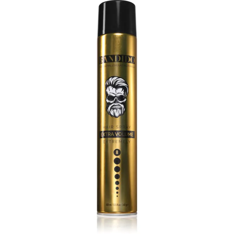 BANDIDO Hair Spray λακ μαλλιών απόχρωση Χρυσό 400 ml