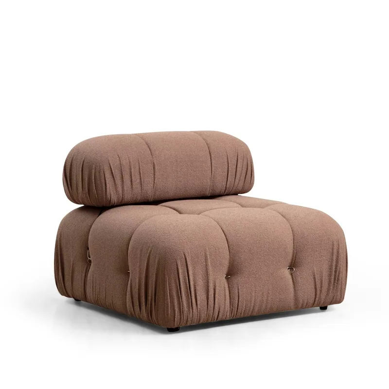 Πολυθρόνα Bubble O1 - Brown Bouclette 560Are1441 (95x75x95)