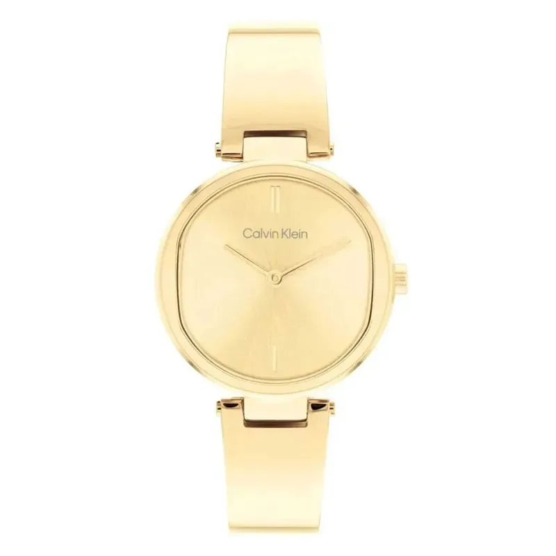 Calvin Klein Elevated Χρυσό Stainless Steel Bracelet 25200309