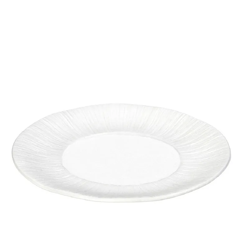 Πιατέλα Σερβιρίσματος Πορσελάνης Zen White ESPIEL 31x3,5εκ. SOR303K4 (Σετ 4 Τεμάχια) (Υλικό: Πορσελάνη, Χρώμα: Λευκό) - ESPIEL - SOR303K4
