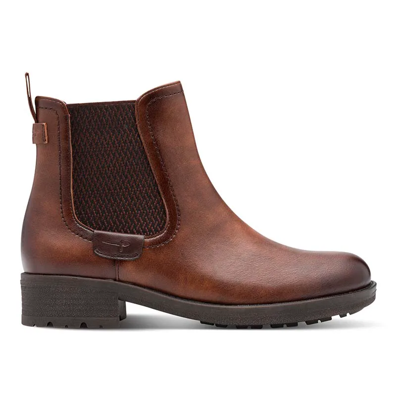 Tamaris ESSENTIALS ΓΥΝΑΙΚΕΙΟ ΜΠΟΤΑΚΙ 1-25378-45 305 COGNAC