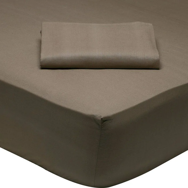 ΣΕΝΤΟΝΙ ΥΠΕΡΔΙΠΛΟ DAS HOME BEST 1004 ΜΕ ΛΑΣΤΙΧΟ ΚΑΦΕ (160X200+35CM)