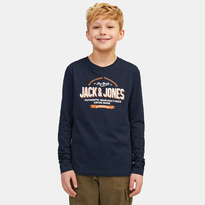 Jack & Jones Jjelogo Noos Παιδική Μακρυμάνικη Μπλούζα (9000219311_22921)