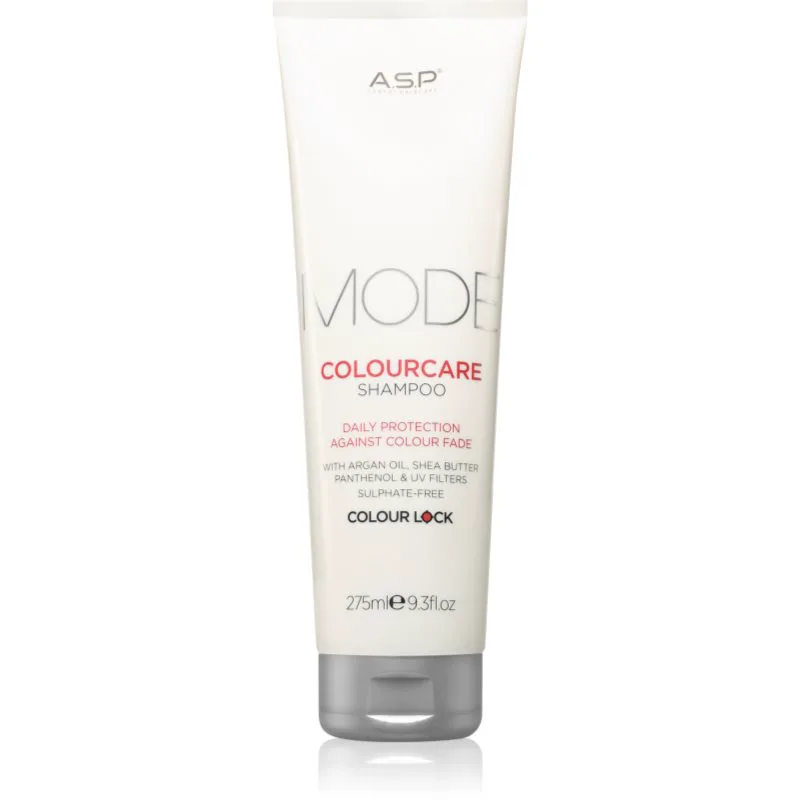 ASP MODE ColourCare σαμπουάν για βαμμένα, χημικά επεξεργασμένα και ξανοιγμένα μαλλιά 275 ml