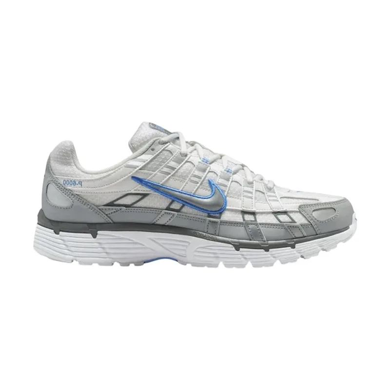 Sneakers Nike P-6000 White Metallic Silver Blue