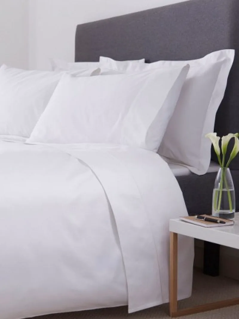 Μαξιλαροθήκη Oxford 53x73+5εκ. 70% Βαμβάκι-30% Polyester 200TC Polycotton Premium Line (Σετ 6 Τεμάχια) (Χρώμα: Λευκό, Ύφασμα: 70% Βαμβάκι-30% Polyester) - OEM - 5201847007282-1