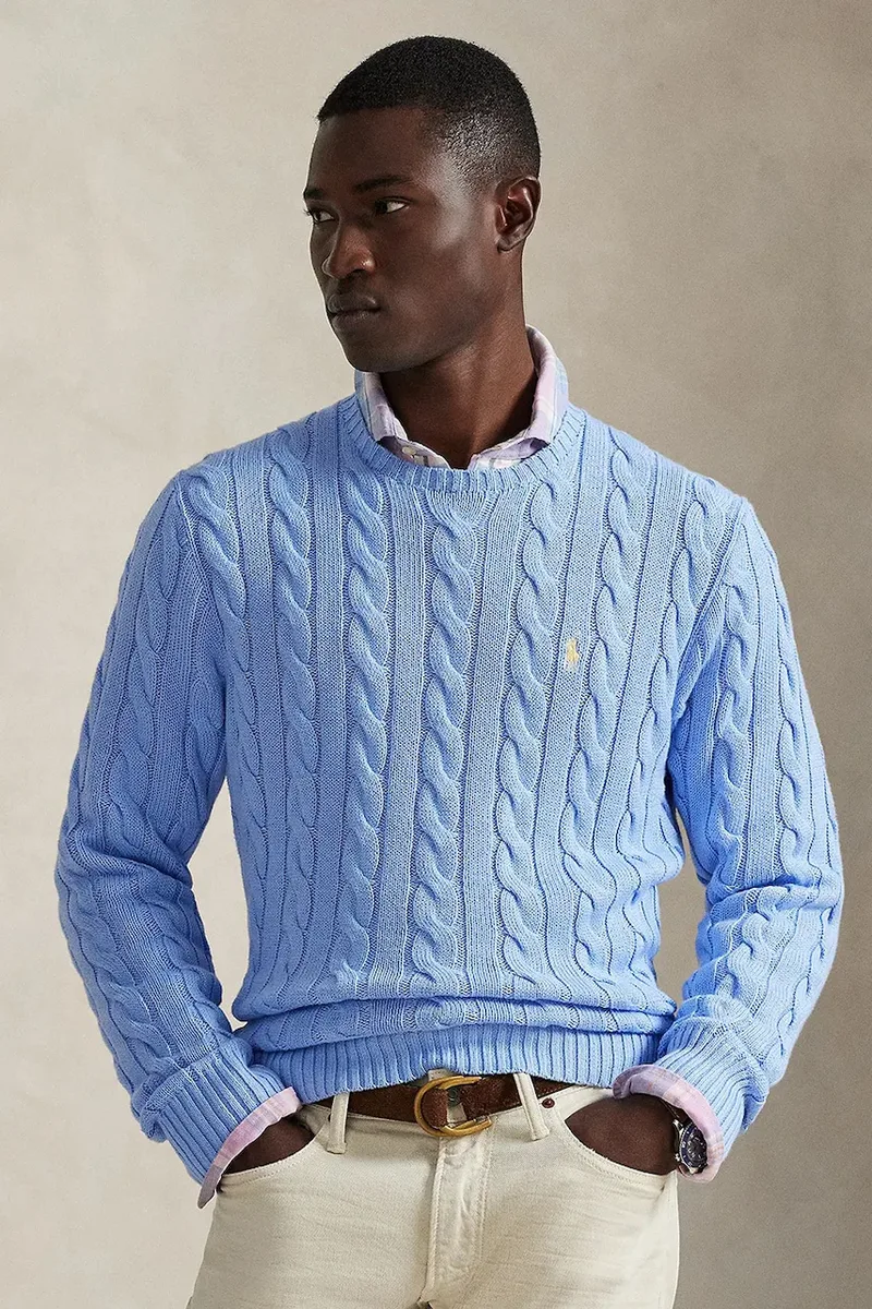 Polo Ralph Lauren πουλόβερ Ανδρικό βαμβακερό